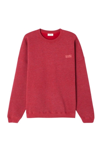 American Vintage, MDOV03A sweatshirt unisex, OVERDYED GARNET